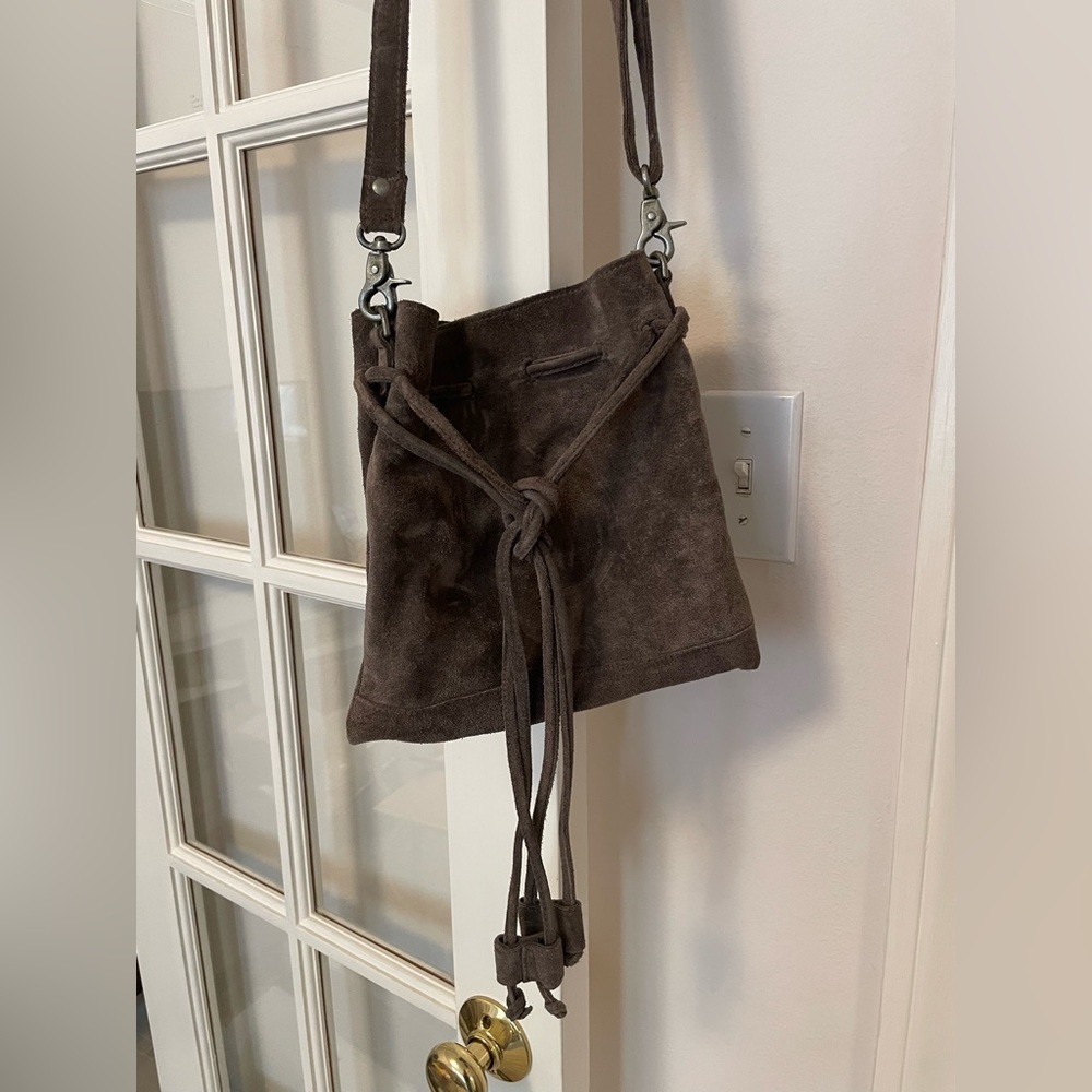 Free People Billie Suede Crossbody
